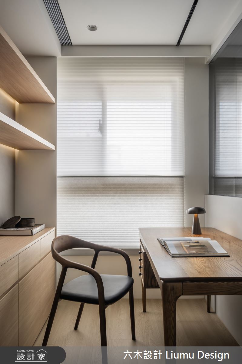 36坪中古屋(5~15年)＿簡約風書房工作區案例圖片＿六木設計 Liumu Design＿六木_33之11