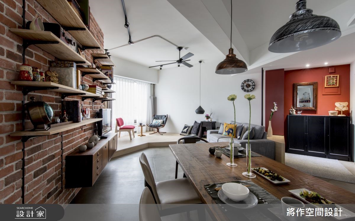 20坪新成屋(5年以下)＿工業風餐廳案例圖片＿將作空間設計工作室＿將作_01之12