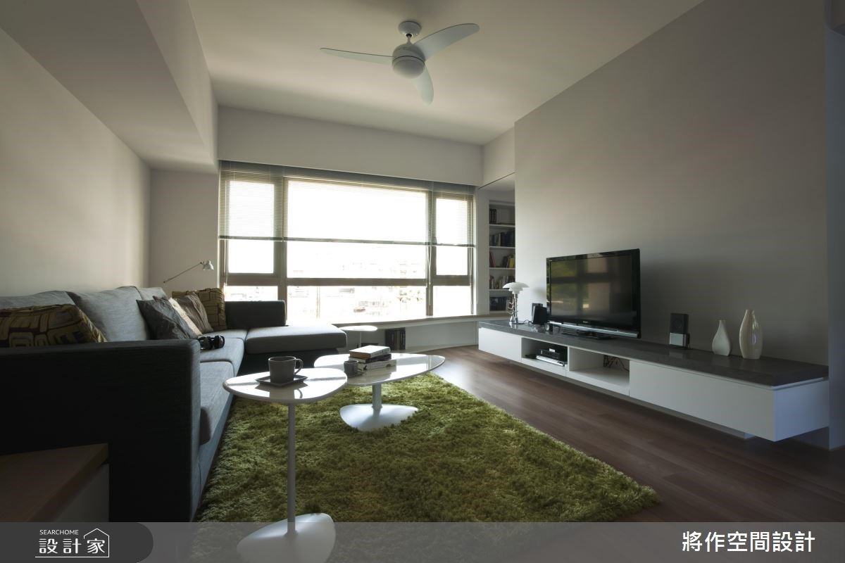 33坪中古屋(5~15年)＿北歐風客廳案例圖片＿將作空間設計工作室＿將作_03之3