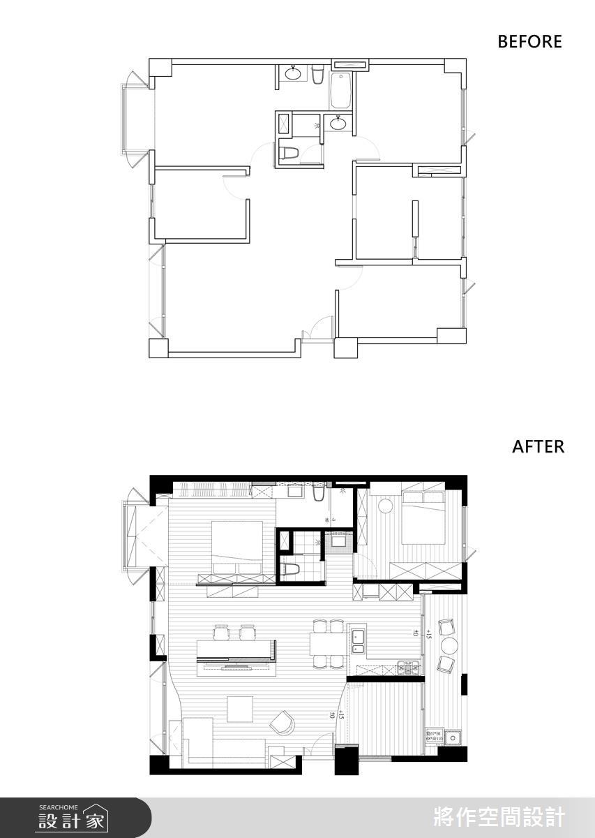 33坪中古屋(5~15年)＿北歐風案例圖片＿將作空間設計工作室＿將作_03之17