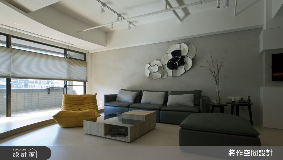 70坪新成屋(5年以下)＿現代風客廳案例圖片＿將作空間設計工作室＿將作_04之4