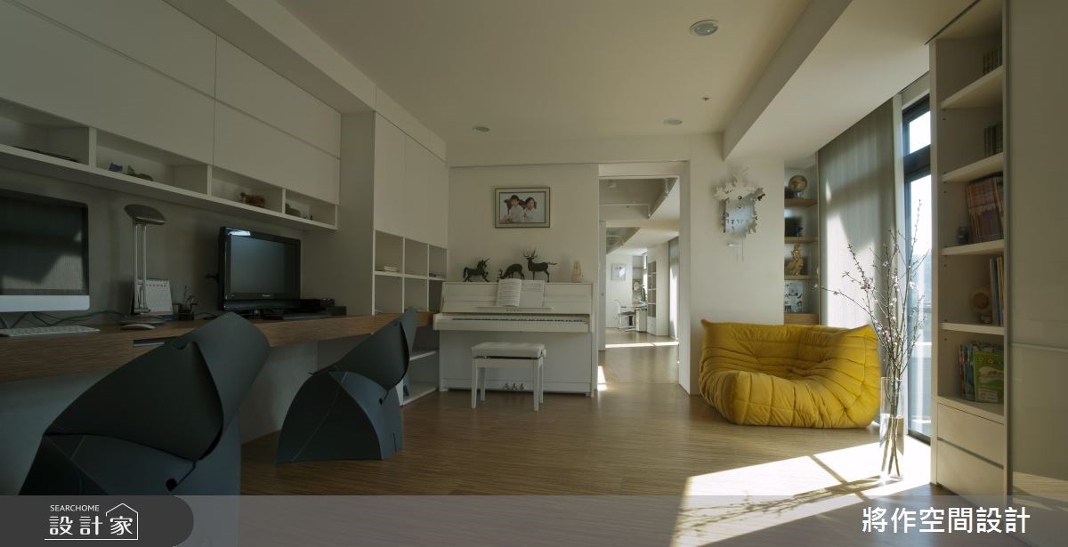70坪新成屋(5年以下)＿現代風書房案例圖片＿將作空間設計工作室＿將作_04之16
