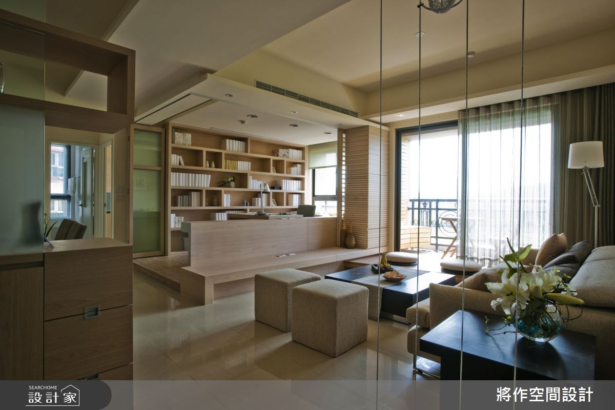28坪＿休閒風客廳案例圖片＿將作空間設計工作室＿將作_05之2
