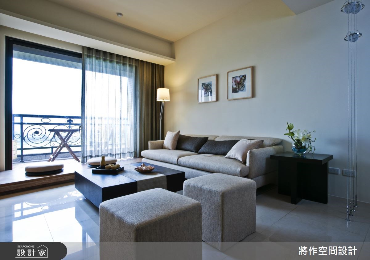 28坪＿休閒風客廳案例圖片＿將作空間設計工作室＿將作_05之4