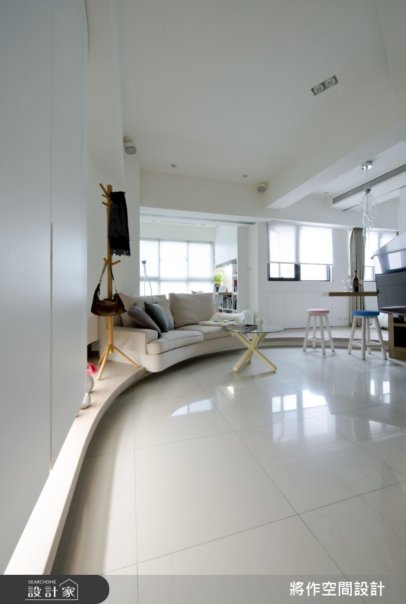12坪新成屋(5年以下)＿現代風客廳案例圖片＿將作空間設計工作室＿將作_08之2
