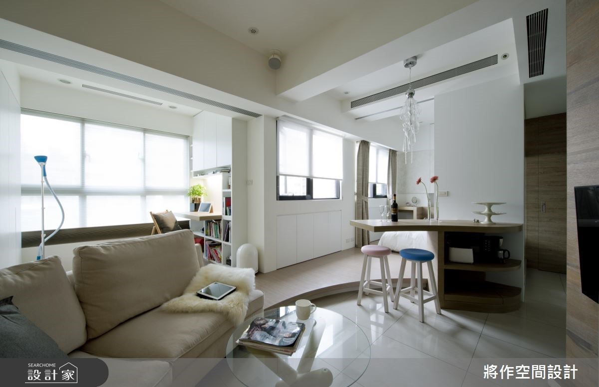 12坪新成屋(5年以下)＿現代風客廳吧檯案例圖片＿將作空間設計工作室＿將作_08之6