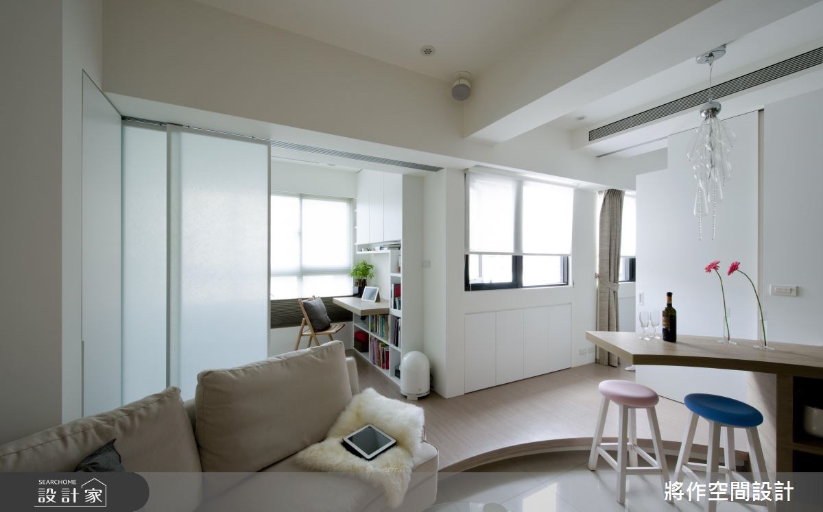 12坪新成屋(5年以下)＿現代風客廳吧檯案例圖片＿將作空間設計工作室＿將作_08之7