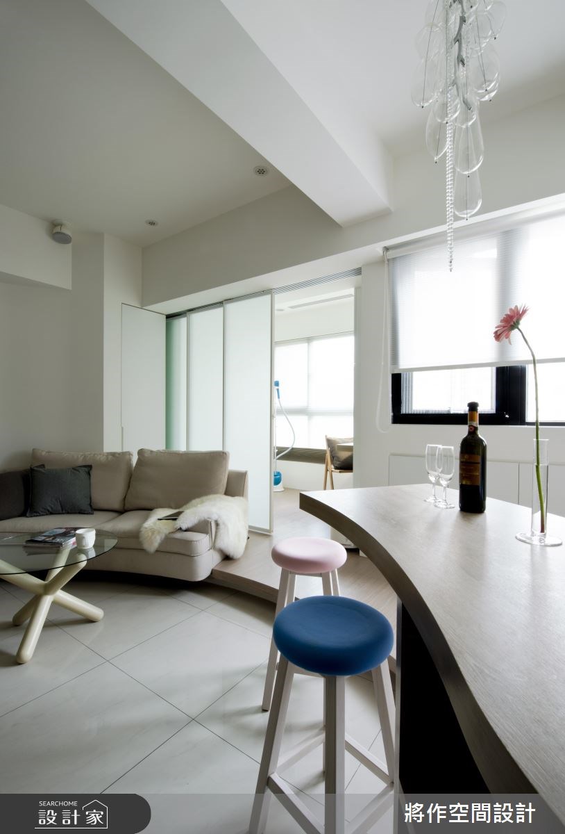 12坪新成屋(5年以下)＿現代風客廳吧檯案例圖片＿將作空間設計工作室＿將作_08之10