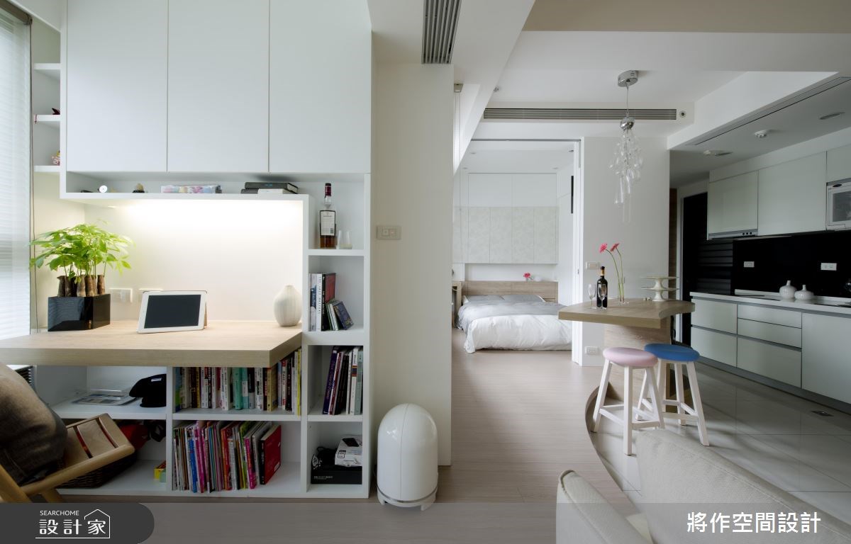 12坪新成屋(5年以下)＿現代風餐廳吧檯書房案例圖片＿將作空間設計工作室＿將作_08之11