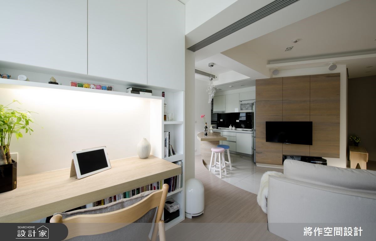12坪新成屋(5年以下)＿現代風書房案例圖片＿將作空間設計工作室＿將作_08之12