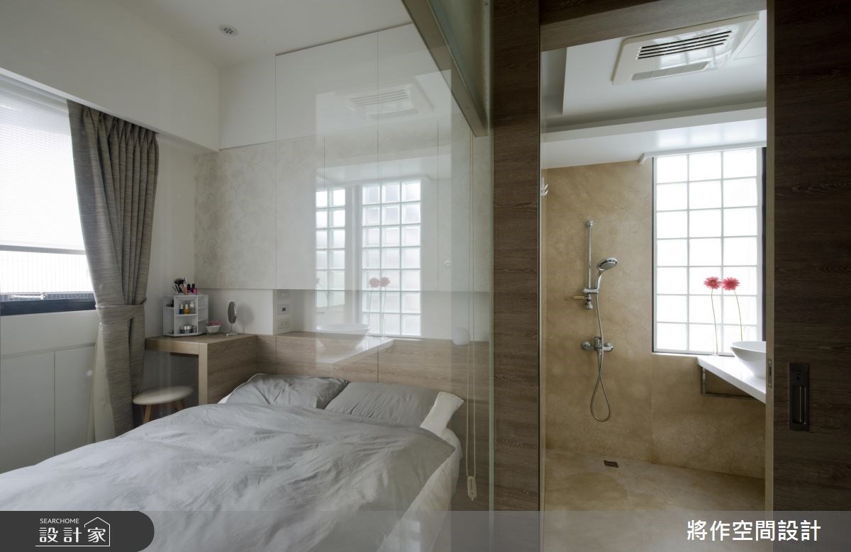 12坪新成屋(5年以下)＿現代風臥室浴室案例圖片＿將作空間設計工作室＿將作_08之25
