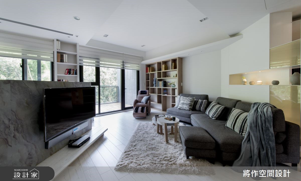 29坪新成屋(5年以下)＿休閒風客廳案例圖片＿將作空間設計工作室＿將作_10之7