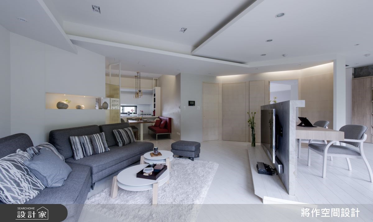 29坪新成屋(5年以下)＿休閒風客廳案例圖片＿將作空間設計工作室＿將作_10之9