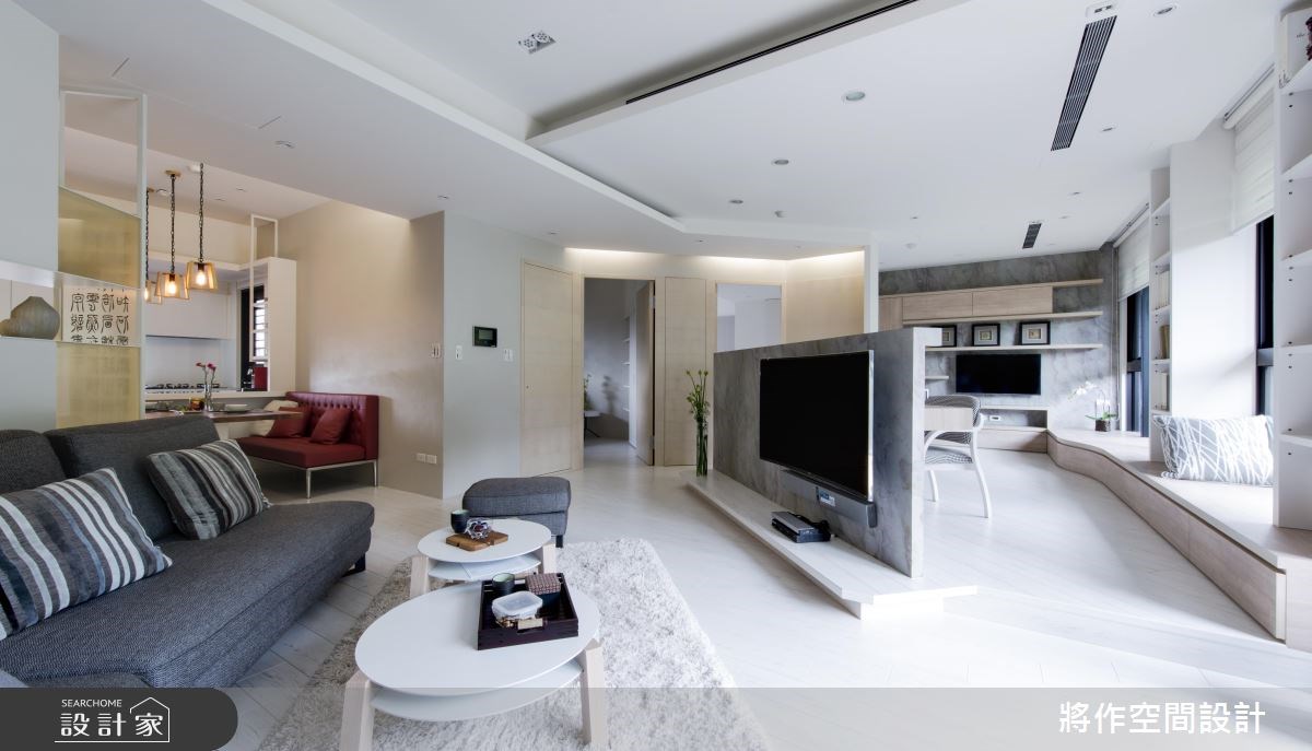 29坪新成屋(5年以下)＿休閒風客廳案例圖片＿將作空間設計工作室＿將作_10之10