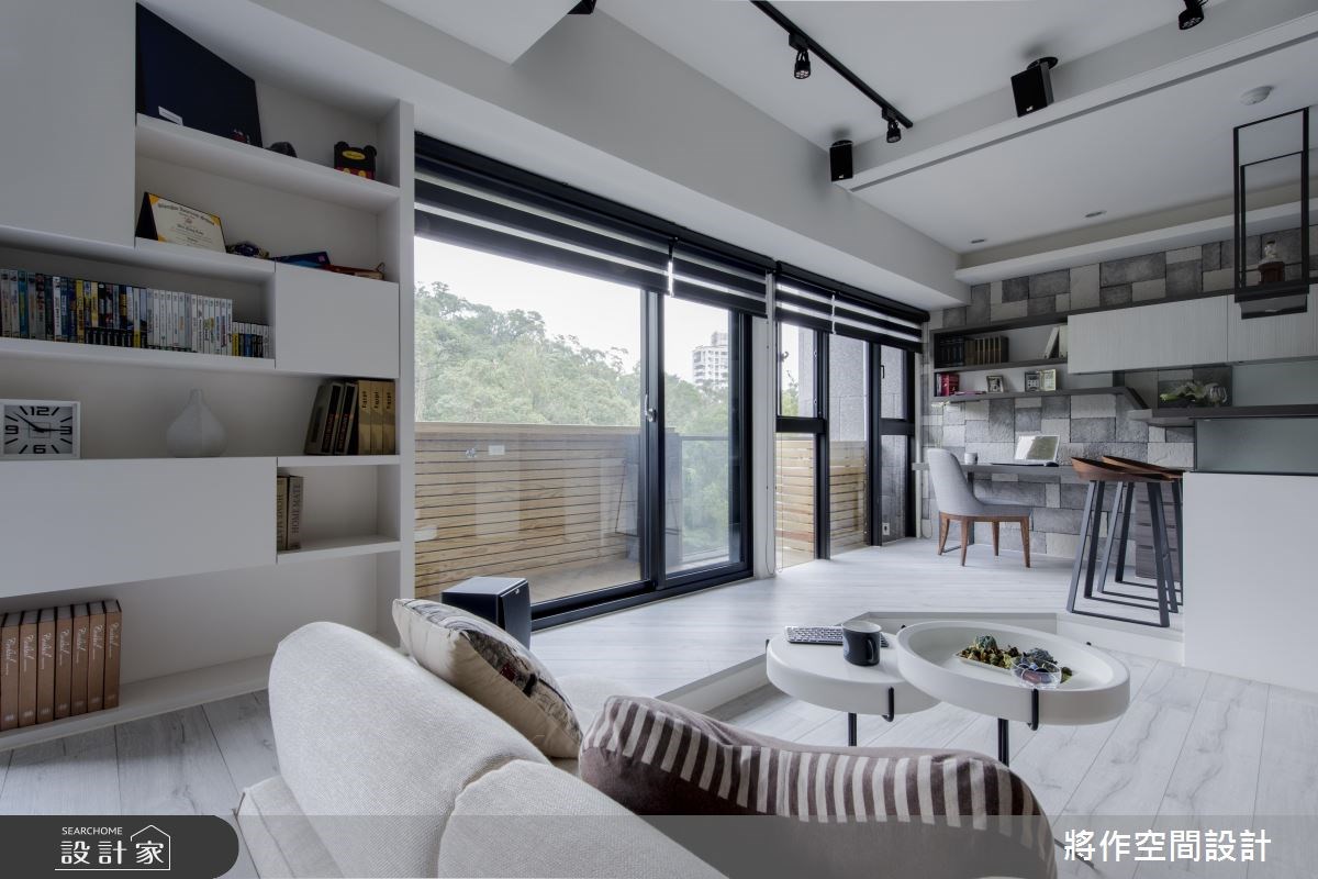 13坪新成屋(5年以下)＿休閒風客廳案例圖片＿將作空間設計工作室＿將作_11之8