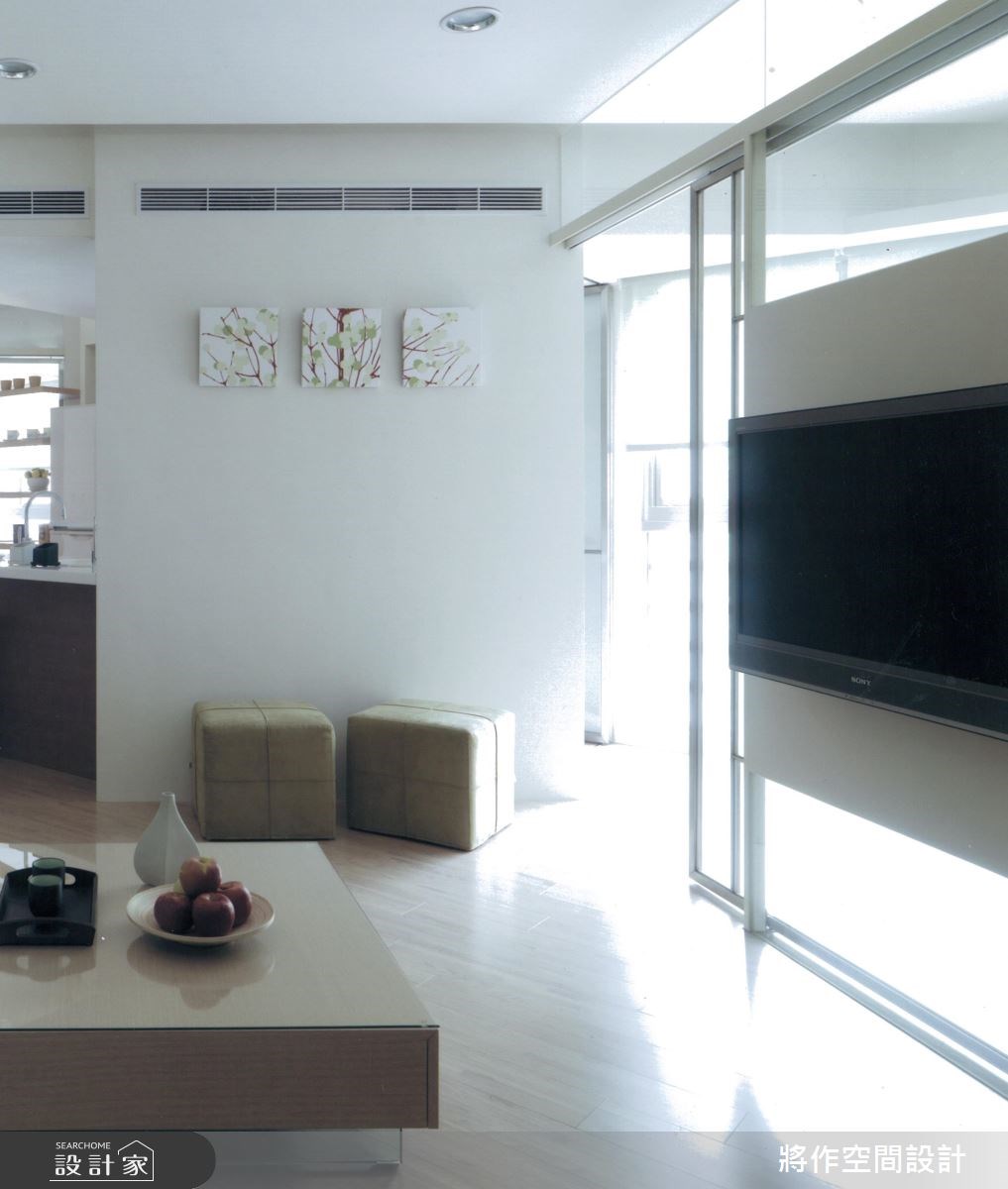 22坪新成屋(5年以下)＿簡約風客廳案例圖片＿將作空間設計工作室＿將作_12之3