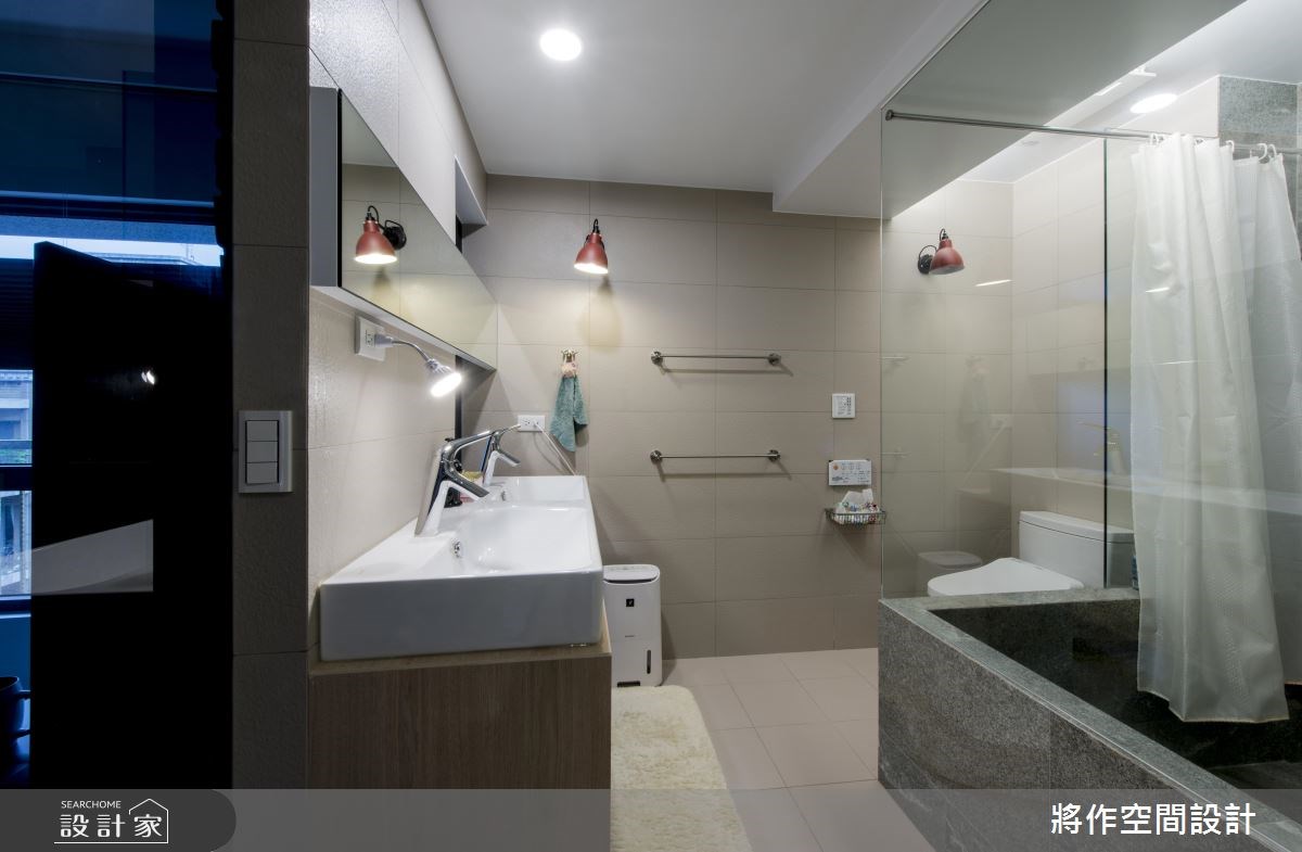 50坪新成屋(5年以下)＿現代風浴室案例圖片＿將作空間設計工作室＿將作_13之32