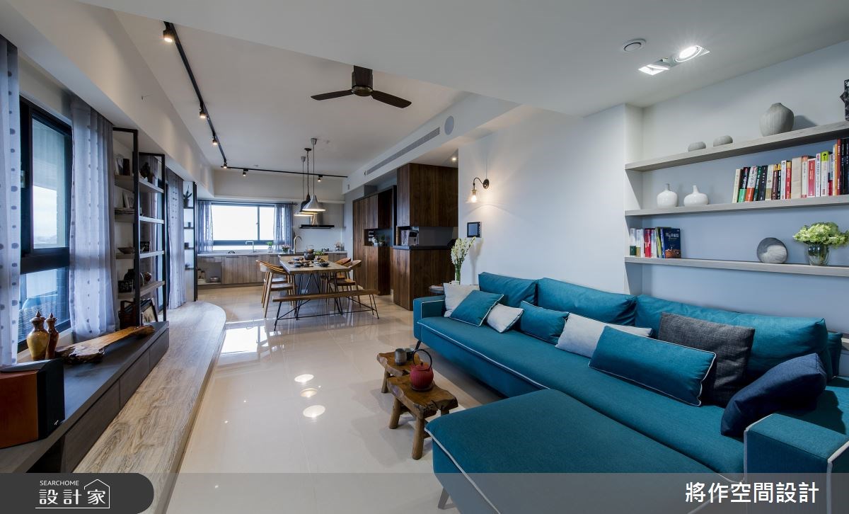 27坪新成屋(5年以下)＿混搭風客廳餐廳案例圖片＿將作空間設計工作室＿將作_15之6