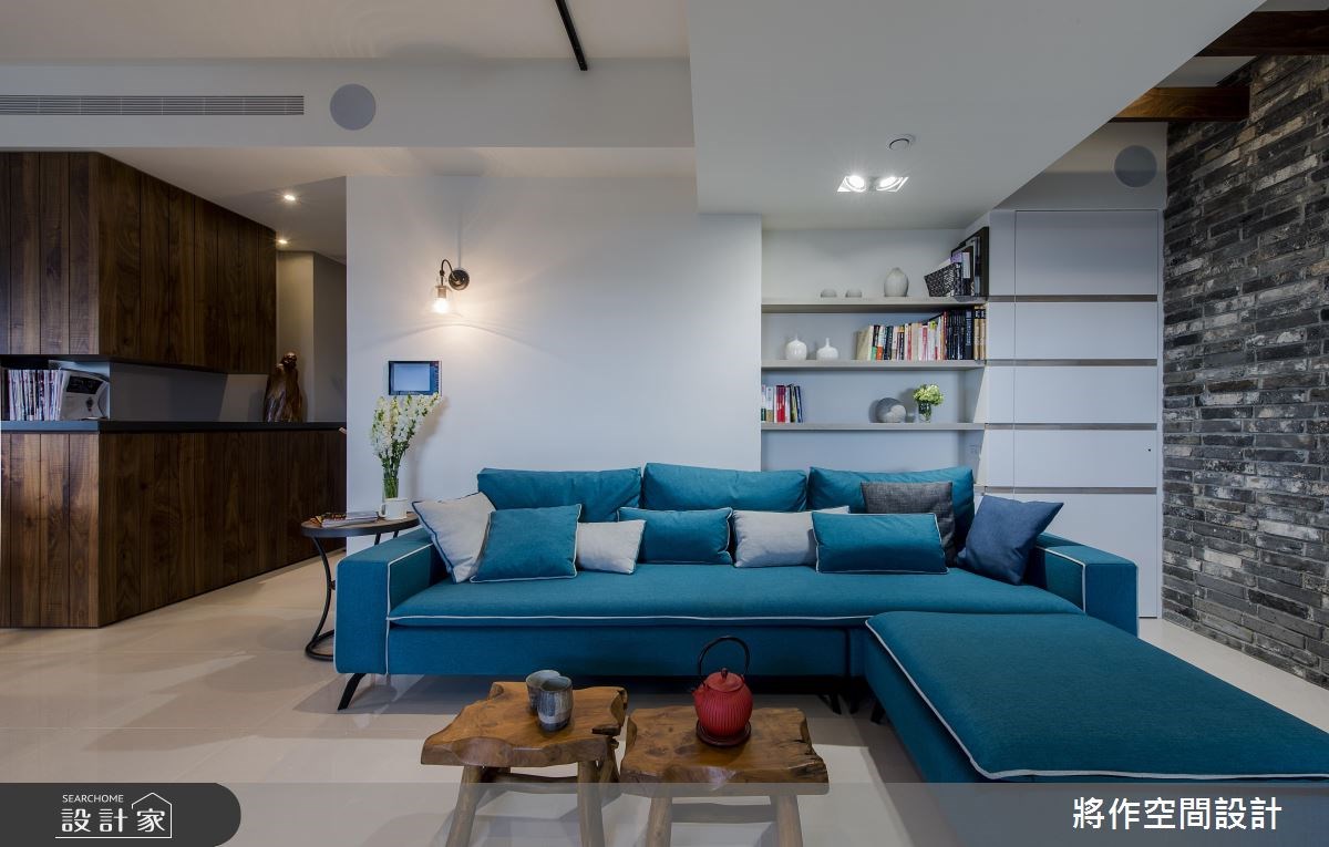 27坪新成屋(5年以下)＿混搭風客廳案例圖片＿將作空間設計工作室＿將作_15之7