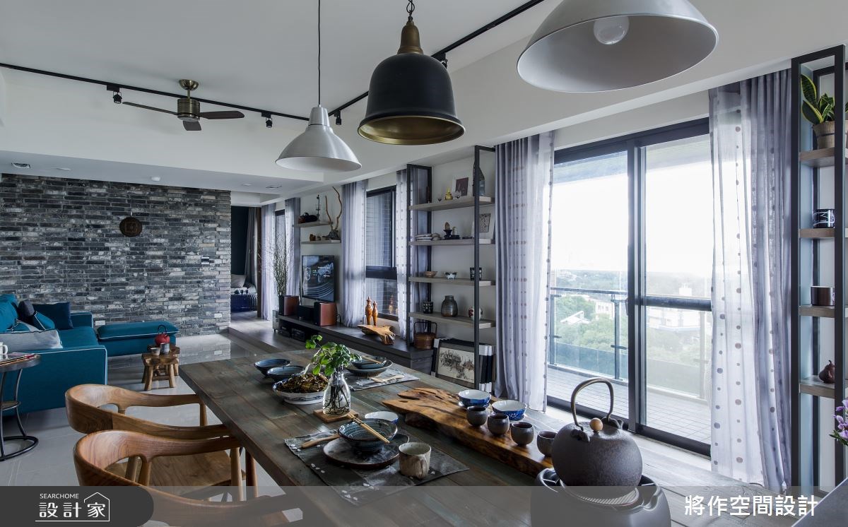27坪新成屋(5年以下)＿混搭風客廳餐廳案例圖片＿將作空間設計工作室＿將作_15之18