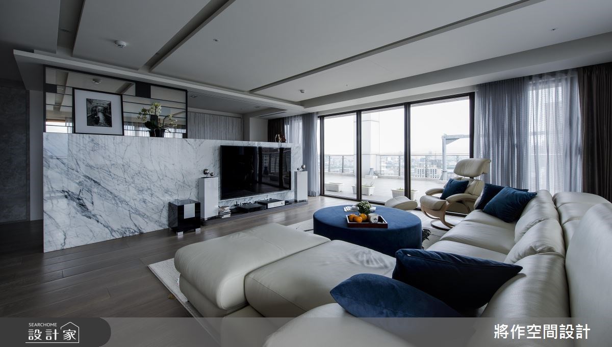 55坪新成屋(5年以下)＿混搭風客廳案例圖片＿將作空間設計工作室＿將作_16之7