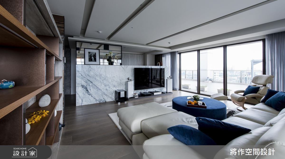 55坪新成屋(5年以下)＿混搭風客廳案例圖片＿將作空間設計工作室＿將作_16之8