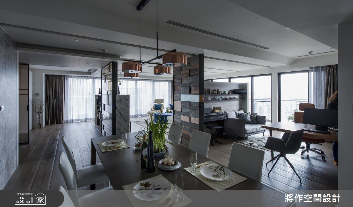 55坪新成屋(5年以下)＿混搭風餐廳書房案例圖片＿將作空間設計工作室＿將作_16之18