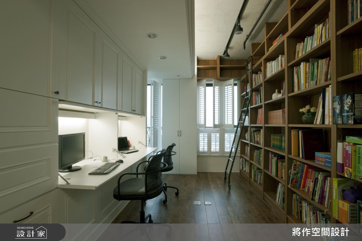 45坪老屋(16~30年)＿鄉村風書房案例圖片＿將作空間設計工作室＿將作_17之11