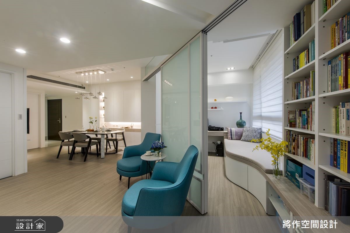 新成屋(5年以下)＿混搭風客廳書房案例圖片＿將作空間設計工作室＿將作_19之8