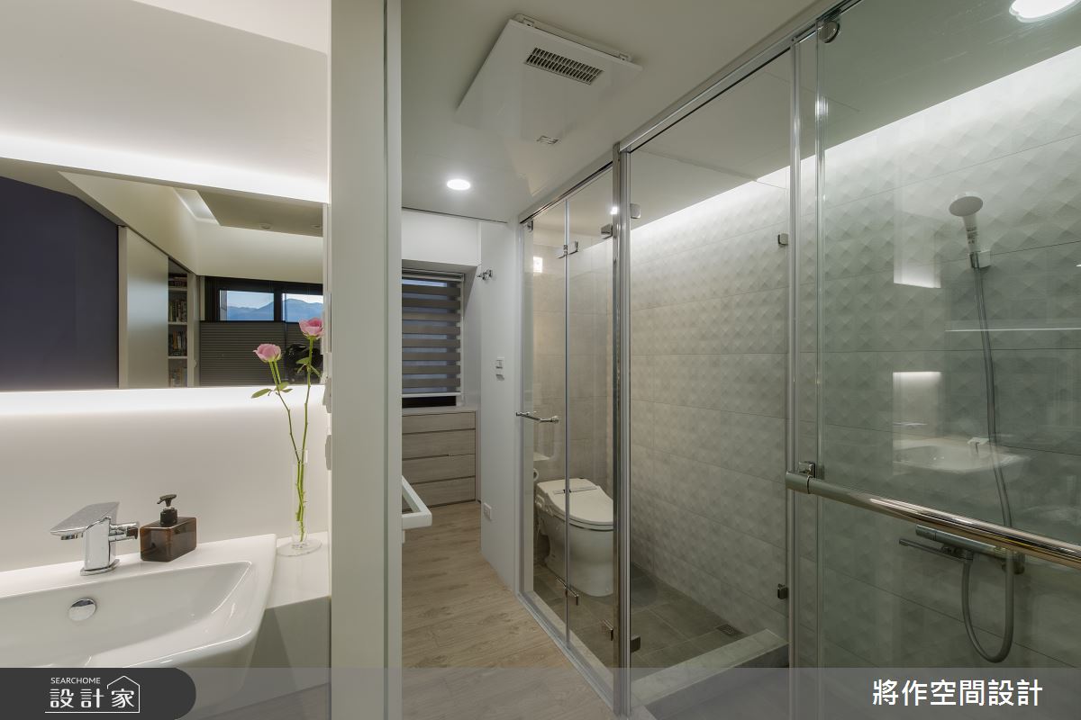 22坪新成屋(5年以下)＿現代簡約風浴室案例圖片＿將作空間設計工作室＿將作_21之14