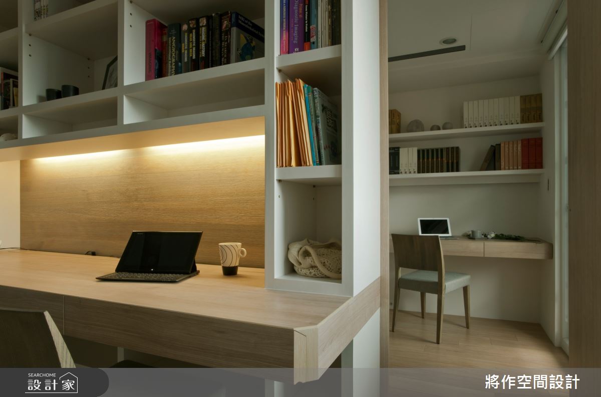 27坪老屋(31~40年)＿現代風書房案例圖片＿將作空間設計工作室＿將作_22之13