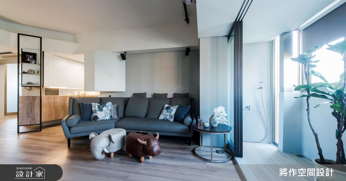 36坪老屋(31~40年)＿混搭風客廳案例圖片＿將作空間設計工作室＿將作_23之3
