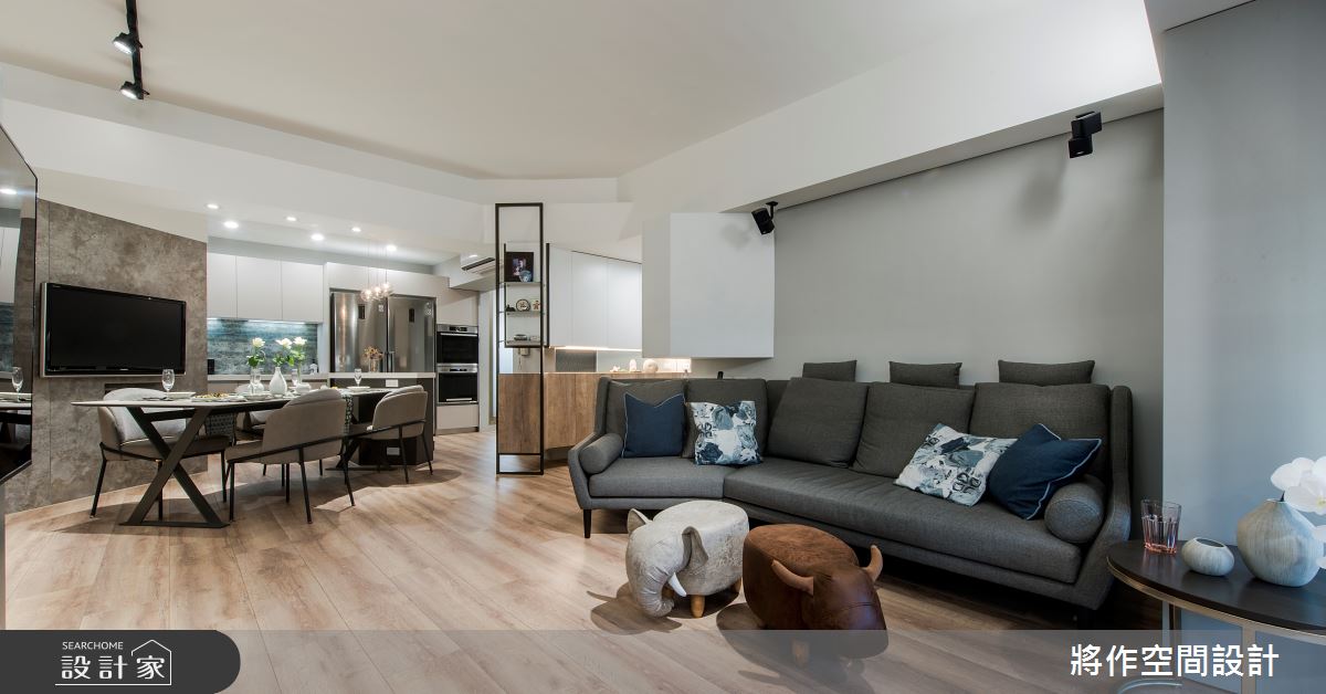 36坪老屋(31~40年)＿混搭風客廳案例圖片＿將作空間設計工作室＿將作_23之7