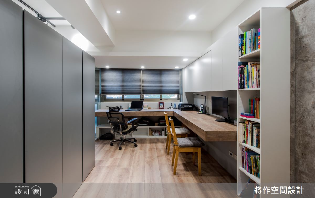 36坪老屋(31~40年)＿混搭風書房案例圖片＿將作空間設計工作室＿將作_23之13