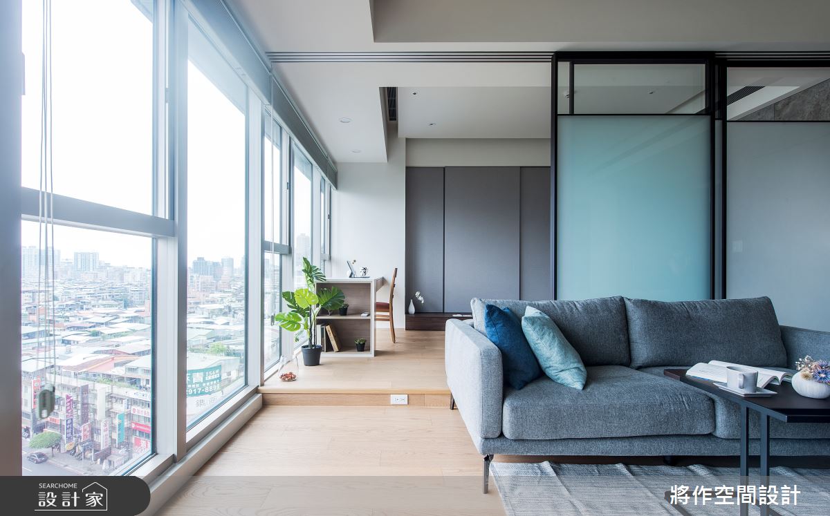 22坪新成屋(5年以下)＿簡約風客廳案例圖片＿將作空間設計工作室＿將作_24之5