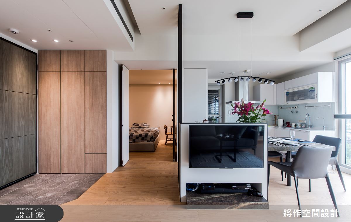 22坪新成屋(5年以下)＿簡約風客廳餐廳案例圖片＿將作空間設計工作室＿將作_24之11