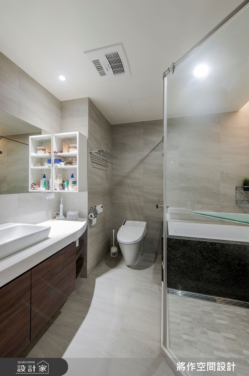 22坪新成屋(5年以下)＿簡約風浴室案例圖片＿將作空間設計工作室＿將作_24之14