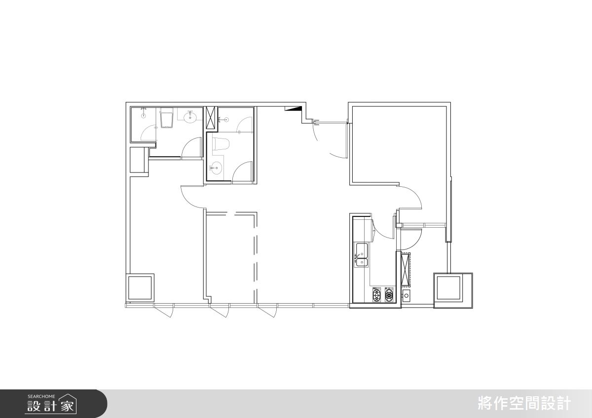 22坪新成屋(5年以下)＿簡約風案例圖片＿將作空間設計工作室＿將作_24之17