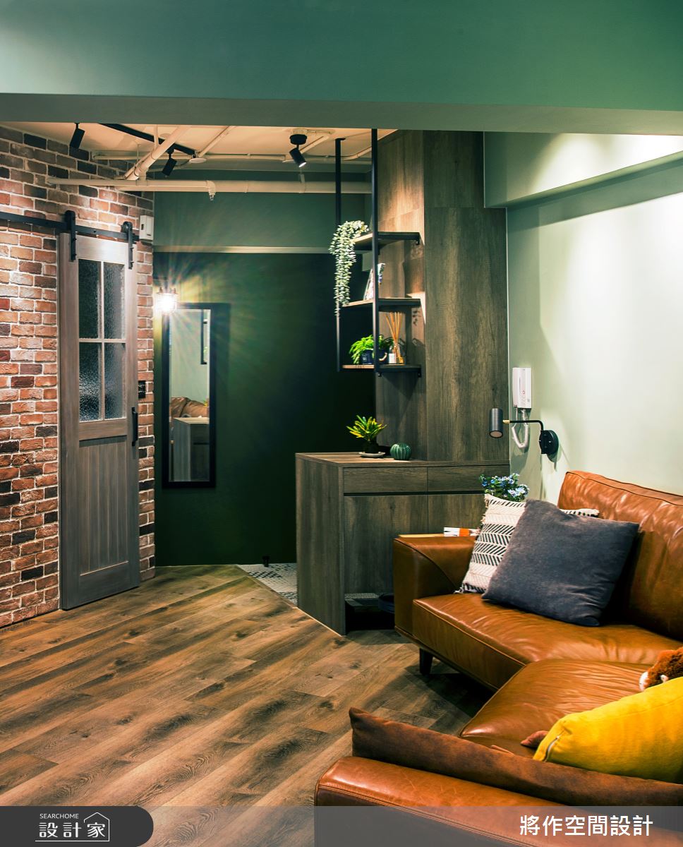 28坪老屋(16~30年)＿工業風客廳案例圖片＿將作空間設計工作室＿將作_25之2