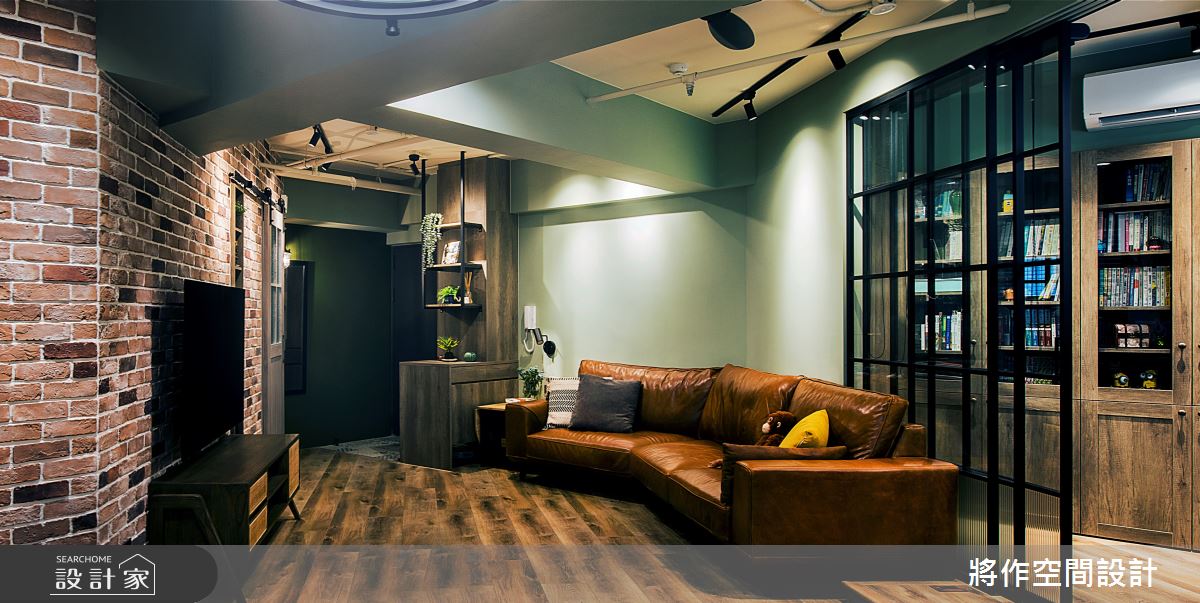 28坪老屋(16~30年)＿工業風客廳案例圖片＿將作空間設計工作室＿將作_25之3