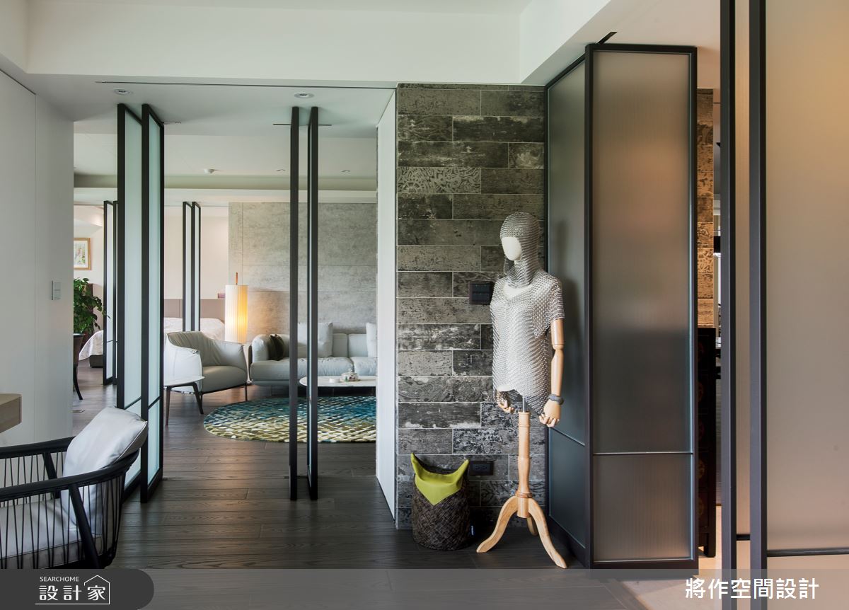 43坪新成屋(5年以下)＿現代風客廳書房工作區案例圖片＿將作空間設計工作室＿將作_26之7