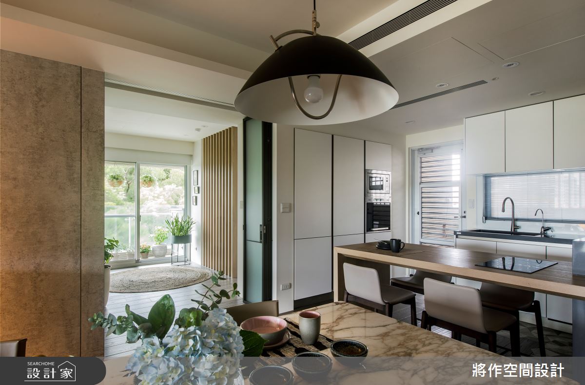 43坪新成屋(5年以下)＿現代風餐廳廚房臥室案例圖片＿將作空間設計工作室＿將作_26之29