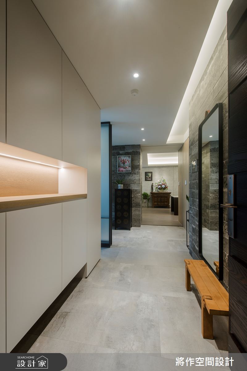 43坪新成屋(5年以下)＿現代風玄關案例圖片＿將作空間設計工作室＿將作_26之1