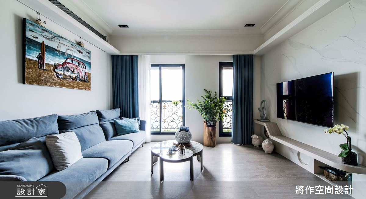 33坪新成屋(5年以下)＿現代簡約風客廳案例圖片＿將作空間設計工作室＿將作_27之3