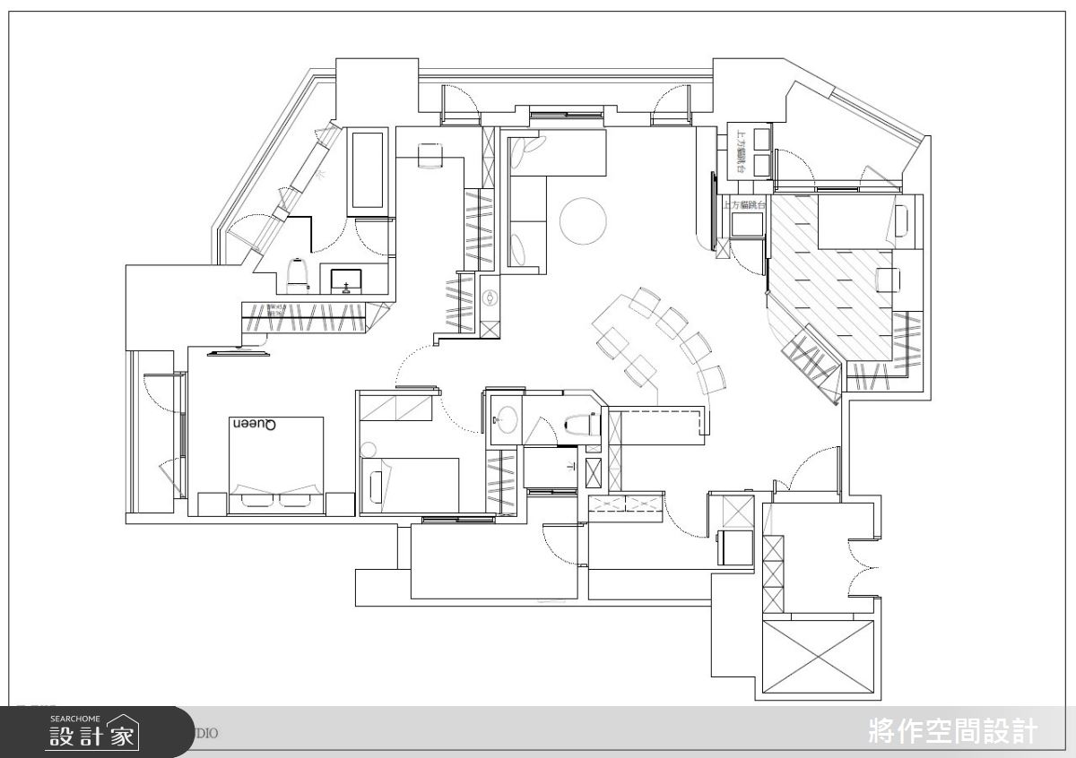 33坪新成屋(5年以下)＿現代簡約風案例圖片＿將作空間設計工作室＿將作_27之34