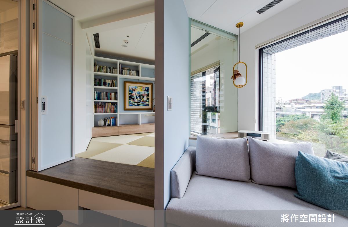 15坪新成屋(5年以下)＿現代簡約風客廳和室多功能室案例圖片＿將作空間設計工作室＿將作_28之7
