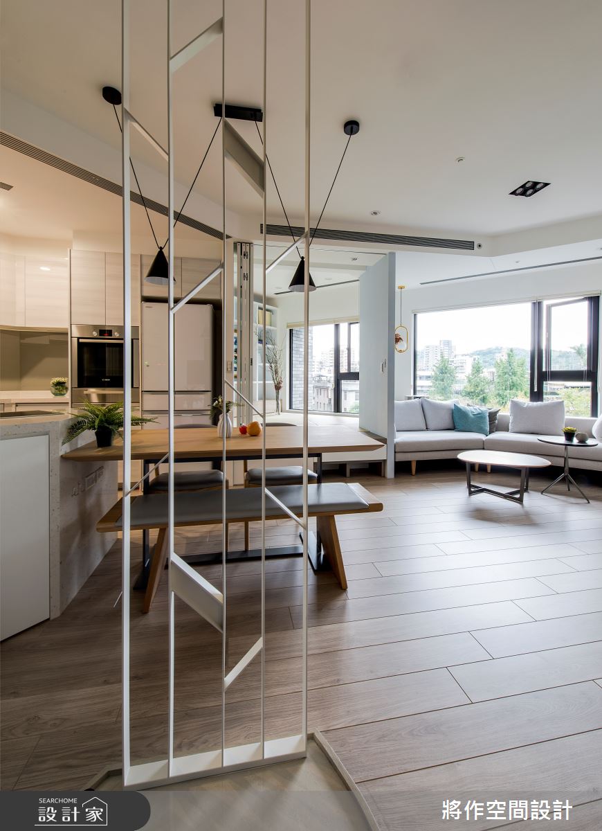 15坪新成屋(5年以下)＿現代簡約風玄關客廳餐廳案例圖片＿將作空間設計工作室＿將作_28之2