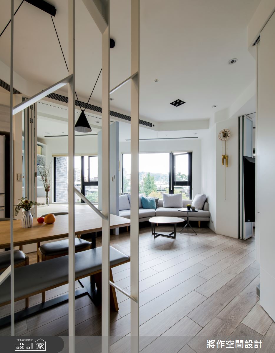 15坪新成屋(5年以下)＿現代簡約風玄關客廳案例圖片＿將作空間設計工作室＿將作_28之3