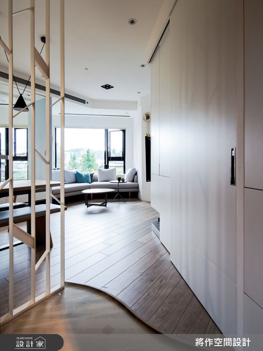 15坪新成屋(5年以下)＿現代簡約風玄關客廳案例圖片＿將作空間設計工作室＿將作_28之1