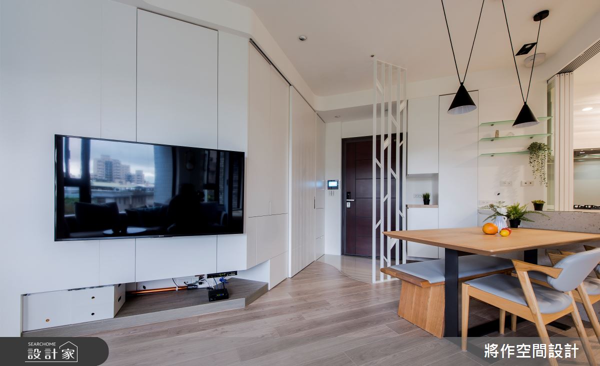 15坪新成屋(5年以下)＿現代簡約風玄關客廳餐廳案例圖片＿將作空間設計工作室＿將作_28之31